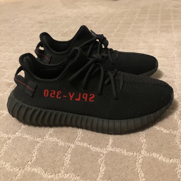 Mens Black Adidas 350 Yeezy Boost (Size 11) - Picture 2 of 6